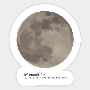 Selenophile Sticker